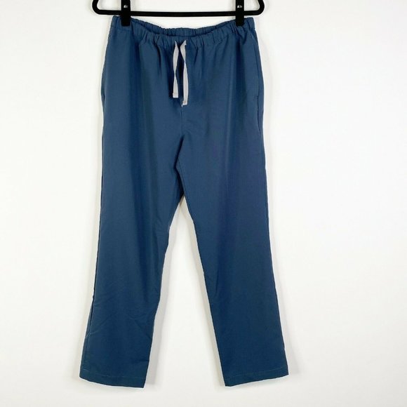 Figs Men's Blue Drawstring Pants - Picture 10 of 10